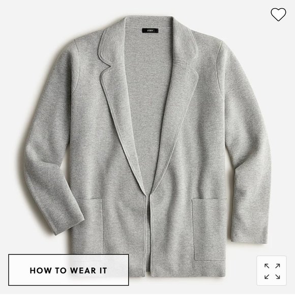 J. Crew Sweaters - J Crew Eloise sweater-blazer